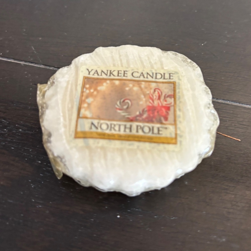 Yankee Candle North Pole Wax Melt Tart .8oz Holiday Peppermint Mint 1172982 NEW